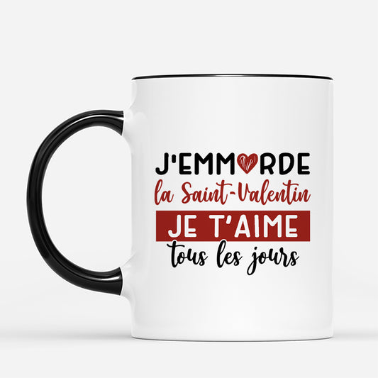 7990MFR2 je taime tous les jours mug personnalise cadeau saint valentin coquin 7990m6q5g