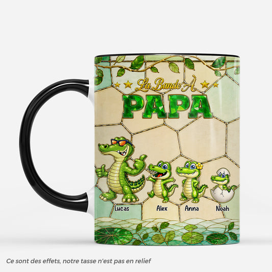 7992MFR1 la bande de papa crocodile mug personnalise papa maman 7992msp1a