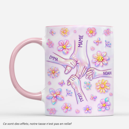 8002MFR1 effet dimpression 3d mug personnalise maman mamie joli cadeau pour elle 8002mspza
