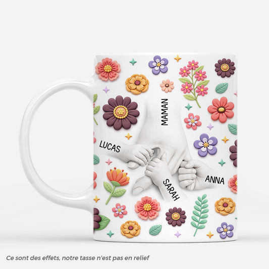 8107MFR1 effet dimpression 3d cadeau fete des mamies tasse personnalisee mamie maman 8107m8tna