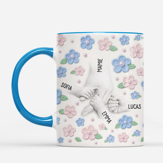 8118MFR2 effet dimpression 3d joli cadeau maman enfant tasse personnalisee maman mamie 8118m6qca