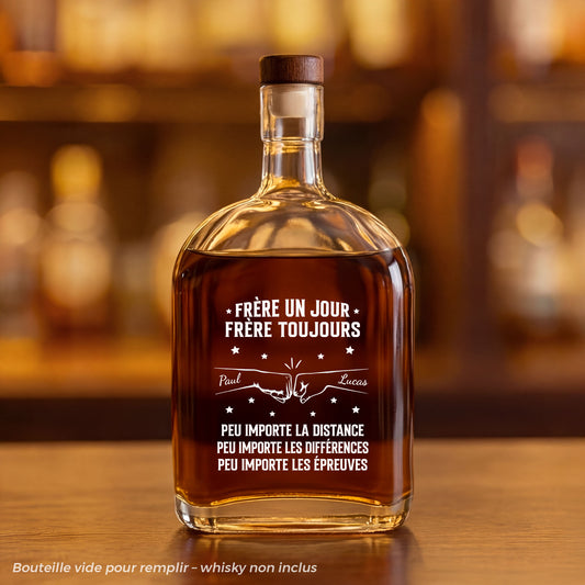 8173AFR1 ami et frere pour toujours bouteille de whisky personnalisable 8173ai6vzb_1