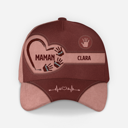 8231JFR2 effet dimpression 3d casquette personnalisee papa maman empreintes enfants 8231jtkma_4df674cc be64 4045 a918 86650ea3f7f6
