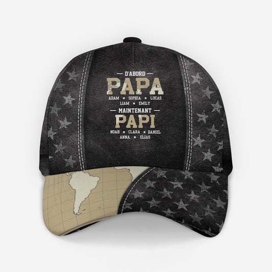 8247JFR1 dabord papa maintenant papy casquette homme personnalisable 8247j8vmb_3