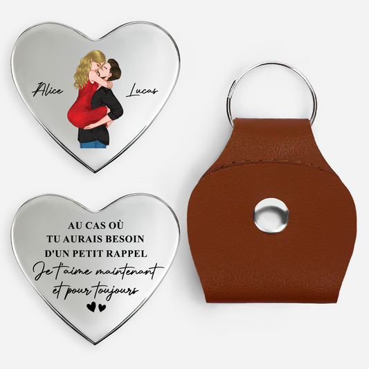 8259AFR1 cadeau couple pour un petit rappel calin de poche coeur_ personnalise 8259aj8fng