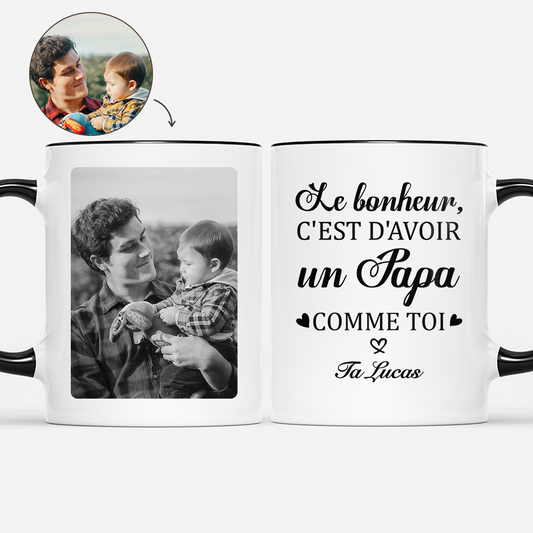 8395MFR1 tasse personnalisee papy mamie avec photo bonheur davoir un papy comme toi 8395macnb_2686d000 7483 4c63 86de ca7960ad651d
