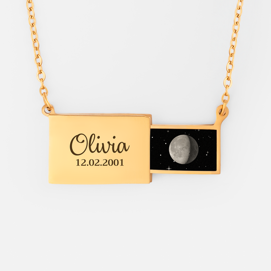 8471JFR1 cadeau anniversaire phase de la lune collier avec photo personnalise_ femme 8471j8f5a