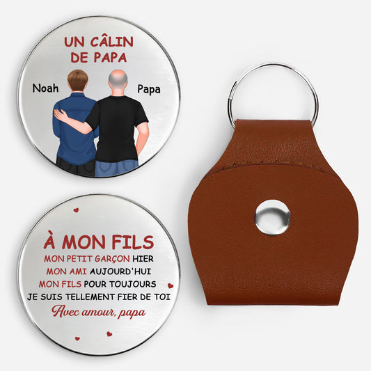 8497AFR1 cadeau pour ma fille et fils calin de poche personnalise de papa 8497ajsvbb_2