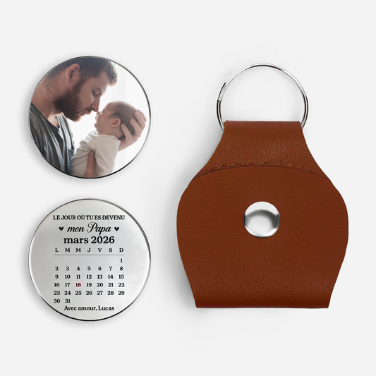 8521AFR1 devenir mon papa ma maman calin de poche personnalise photo 8521ajcftb