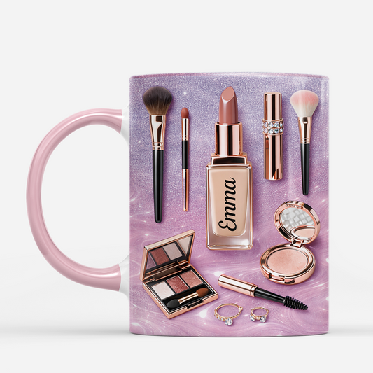 8730MFR2 effet dimpression 3d cadeau pour amoureuse du maquillage mug personnalise femme 8730mafza