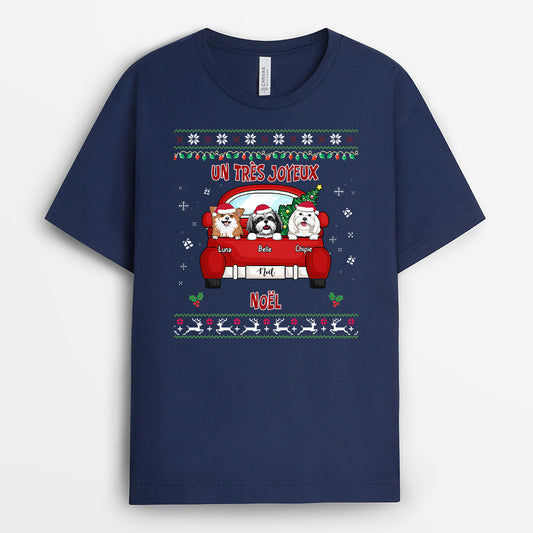 0035A030CFR2 present Personalisable T shirt chiens personne