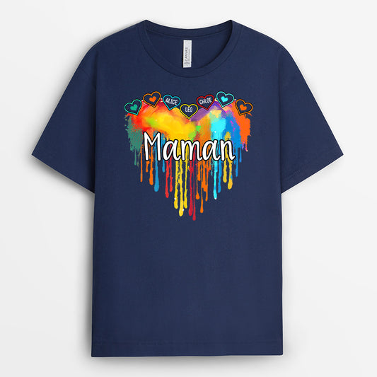 0059A010AFR2 present personnalisable T shirt coeur mamie