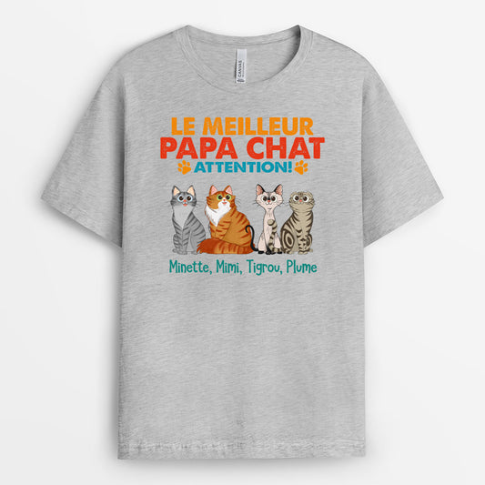 0238A260DFR2 present Personnalise T shirt chats maman