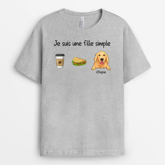 0408A238CFR2 Cadeau Personnalise T shirt Maman Chien Nourriture_3eed6730 1c04 416f 9387 e7fe60c633f9