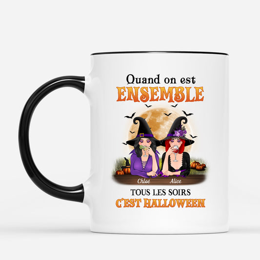 0457M167FR2 Cadeau Personnalise Mug MeilleursAmis Sorciere