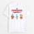 Papisaurus Papasaurus - Cadeau Personnalisé | T-shirt pour Papi Papa