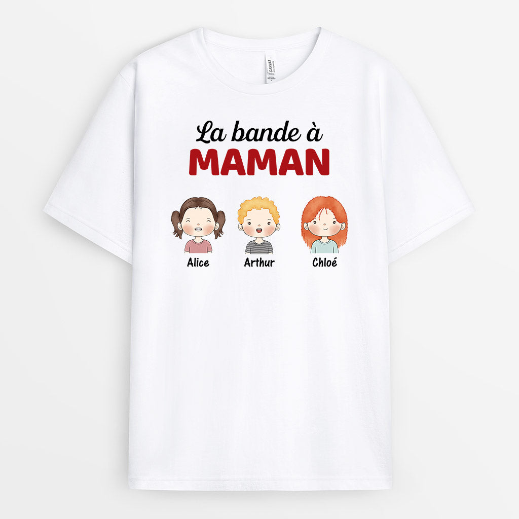 T-shirt La Bande à Maman Mamie Personnalisé