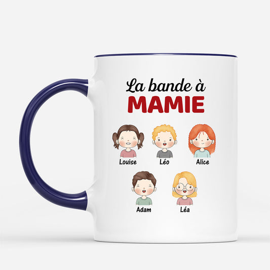 0845MFR2 CadeauPersonnalise Mug Bande Maman Mamie