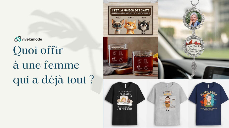 Quoi offrir à une femme qui a déjà tout : 12 Idées Originales Qui Surprennent Vraiment