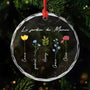 0065OFR1 ornement en verre personnalise pour mamie le jardin de mamie 0065otl7a