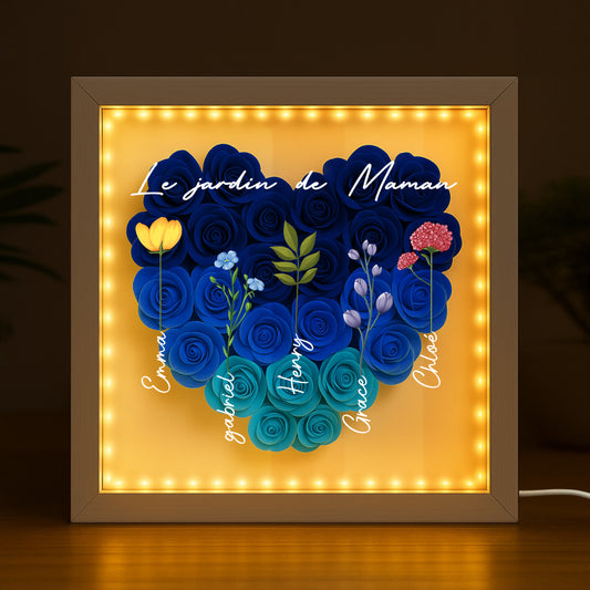 0065OFR2 boite a fleurs personnalisee pour mamie le jardin de mamie 0065otl7a