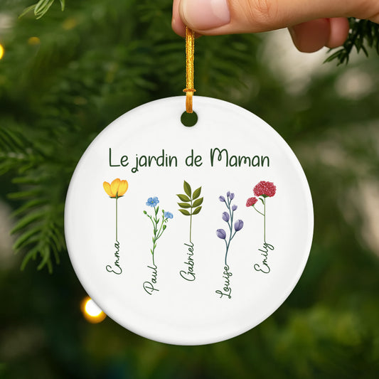 0065OFR2 ornement ceramique personnalise pour mamie le jardin de mamie 0065otl7a_a87d9c8a 686c 47db 88dc d73cd63d7c55