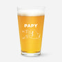 0263IFR2 verre a biere personnalise pour papy avec poings 0263ikl8b