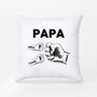 0263PFR2 bosse de poing de papi enfants coussin a personnaliser pour papy