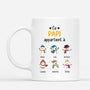 0527MFR1 Cadeau Personnalise Mug Petits Enfants Mamie Noel