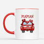 0598MFR2 Cadeau Personnalise Mug Maman Mamie Noel
