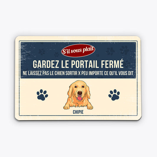 0603EFR1 Cadeau Personnalise Plaque Gardez LaPorte Amoureuxdes Chiens_be01d722 eef9 46f7 ad36 a8d0f58d3bd6