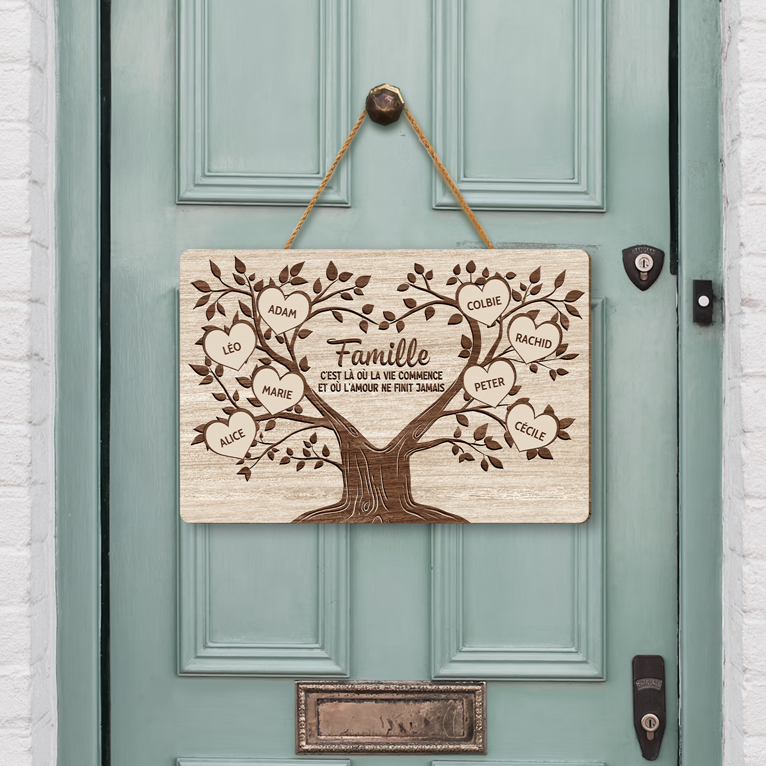 0725QFR2 plaque en bois personnalise pour famille larbre familial 0725qtt8i