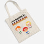 0755BFR2 tote bag la bande a mamie clair personnalise