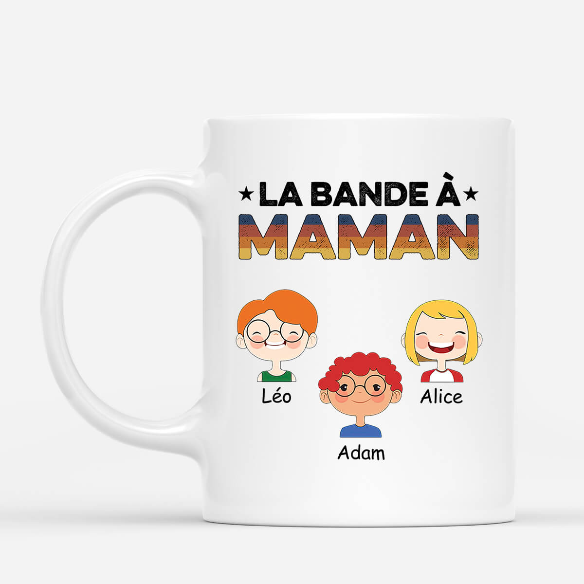 La Bande à Mamie Maman - Cadeau Personnalisé | Mug pour Mamie Maman