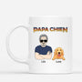 0821MFR1 Cadeau Personnalise Mug Chien Amoureux des Chien