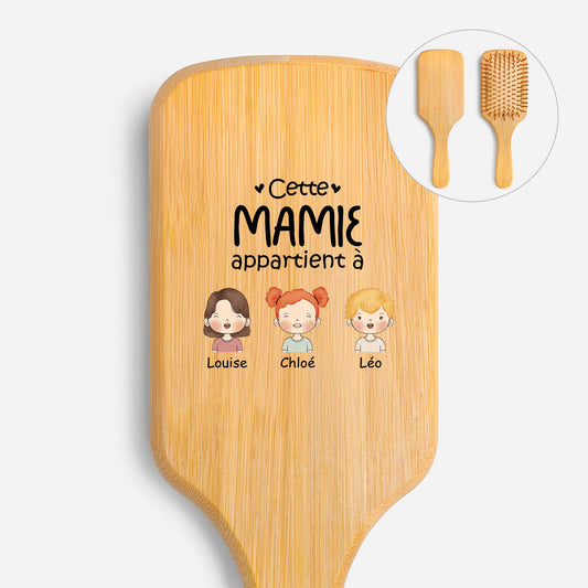 0827AFR1 maman mamie appartient a brosse a cheveux personnalisee en bambou imprimee uv 0827aq6v5a_1_a7390a4a a973 4e4d 8a4b 6013d695642c