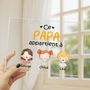 0827RFR3 plaque en acrylique personnalisee ce papa appartient a version pastel 0827r8n8b