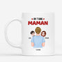 0830AFR1 Cadeau Personnalise T shirt On T Aime Maman Mamie