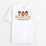 0877AFR1 Cadeau Personnalise T shirt Floral Maman Mamie