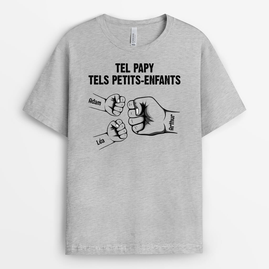 Tel Père Telle Fille - Cadeau Personnalisé | T-shirt pour Papa Papy