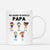 Ma Bande M'Appelle Papa Papy - Cadeau Personnalisé | Mug pour Papa Papy