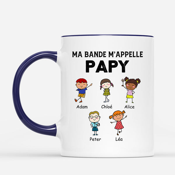 [Effet d'Impression 3D] Tu Es Mon Fils/Ma Fille - Mug Personnalisé Avec Papa Papy main image 1