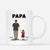 Papa Papy - Cadeau Personnalisé | Mug pour Papa Papy