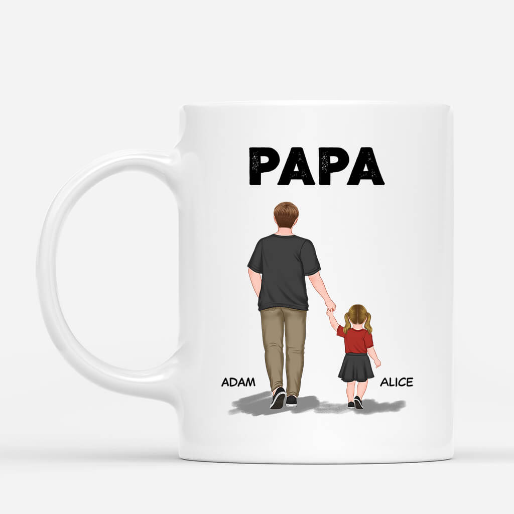 Papa Papy - Cadeau Personnalisé | Mug pour Papa Papy