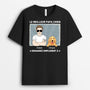 0930AFR1 Cadeau Personnalise T shirt Meilleur Papa Amoureux des Chiens