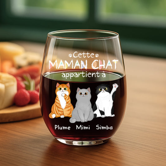 0938IFR2 verre a vin sans pied personnalise ce papa chat appartient a 0938i8t8d