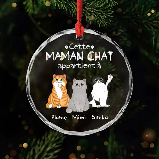 0938OFR1 ornement en verre personnalise ce papa chat appartient a 0938o8t8d_8520e6c6 63d7 4082 86d1 556d9889f6fd