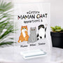 0938RFR2 plaque en acrylique personnalisee ce papa chat appartient a 0938r8t8d