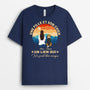 0939AFR1 Cadeau Personnalise T shirt Meilleur Papa Amoureux des Chiens