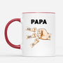 0958MFR2 mug bosse de poing de papa personnalise